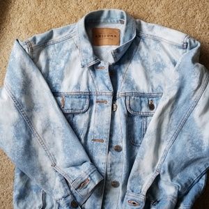 Oversized denim jacket